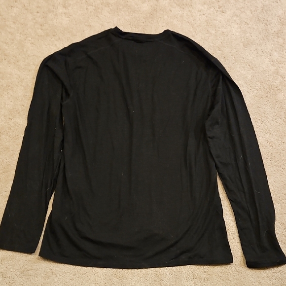 Smartwool Men's Classic Black Long Sleeve Tee - Picture 10 of 10